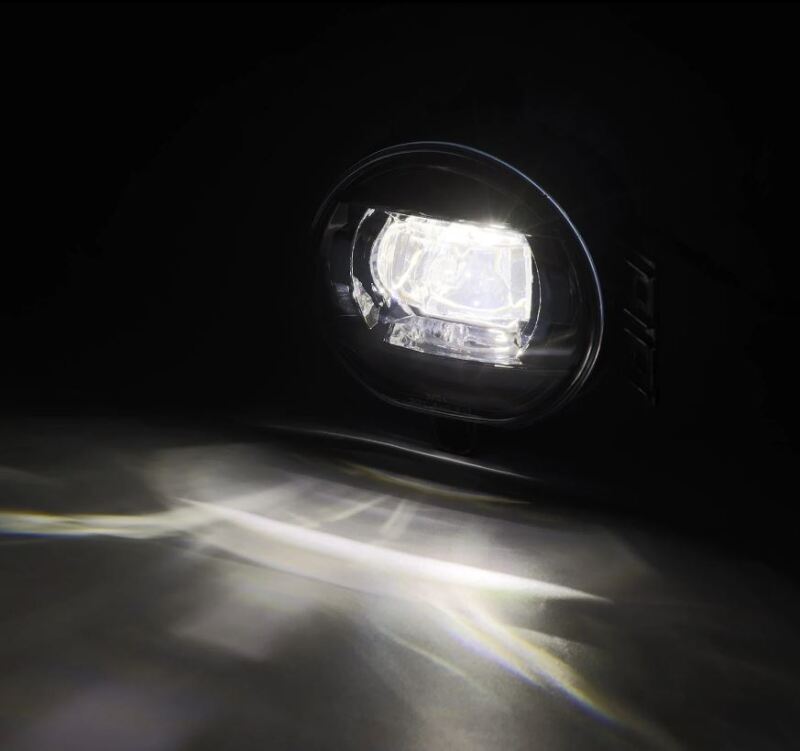 AlphaRex 02-08 Dodge Ram 1500/03-09 Ram 2500/3500 DoubleTap Dual Color LED Proj Fog Lights - Wt/Ambr