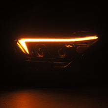Load image into Gallery viewer, AlphaRex 23-24 Toyota Tacoma LUXX-Series LED Proj Headlights Alpha Blk w/Actv Light & Seq. Sig + DRL