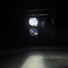 Load image into Gallery viewer, AlphaRex 05-07 Ford F250/350/450/550 Super Duty LUXX LED Proj HL Blk w/Actv Light & Seq Sig + SB DRL