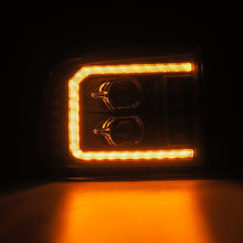 Load image into Gallery viewer, AlphaRex 05-07 Ford F250/350/450/550 Super Duty LUXX LED Proj HL Blk w/Actv Light & Seq Sig + SB DRL