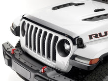Load image into Gallery viewer, WeatherTech 18-26 Jeep Wrangler/21-25 Jeep Wrangler 4xe/20-26 Jeep Gladiator Hood Protector - Black