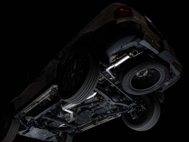 AWE Tuning 2024+ Toyota Land Cruiser / 2025+ Toyota 4Runner 0FG Cat-Back Exhaust w/ BashGuard