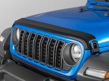 Load image into Gallery viewer, WeatherTech 18-26 Jeep Wrangler/21-25 Jeep Wrangler 4xe Hood Protector - Matte Black