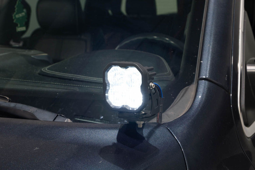 Diode Dynamics Stage Series Backlit Ditch Light Kit for 2019-2024 Ram 1500 With Amber Backlight