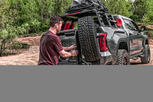 Load image into Gallery viewer, Go Rhino Swing-A-Way Hitch Mounted Tire Carrier (Lic. Plate Lights Not Included) - Textured Black