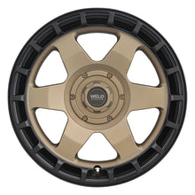 Load image into Gallery viewer, Weld Off-Road Ridge 20x9 - 6x135 / 6x139.7 BP - ET0 - 106.1mm CB - Satin Bronze Wheel (Black Ring)