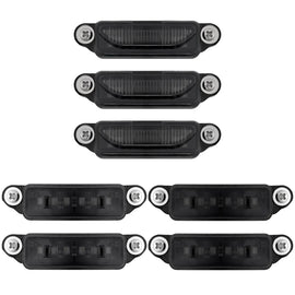 Recon Dodge 21-25 RAM 1500 TRX 7-PC Fender & Hood Light Kit Smoked Lens Amber LED Running Lights w/ Startup Light Sequence - Multiple Options