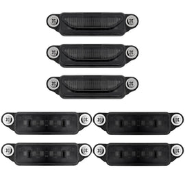 Recon Dodge 21-25 RAM 1500 TRX 7-PC Fender & Hood Light Kit Smoked Lens White LED Running Lights w/ Startup Light Sequence - Multiple Options