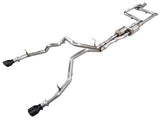 AWE Tuning 2025+ RAM 1500 RHO 3.0 I6 TT 0FG Dual Rear Exit Catback Exhaust - Diamond Black Tips
