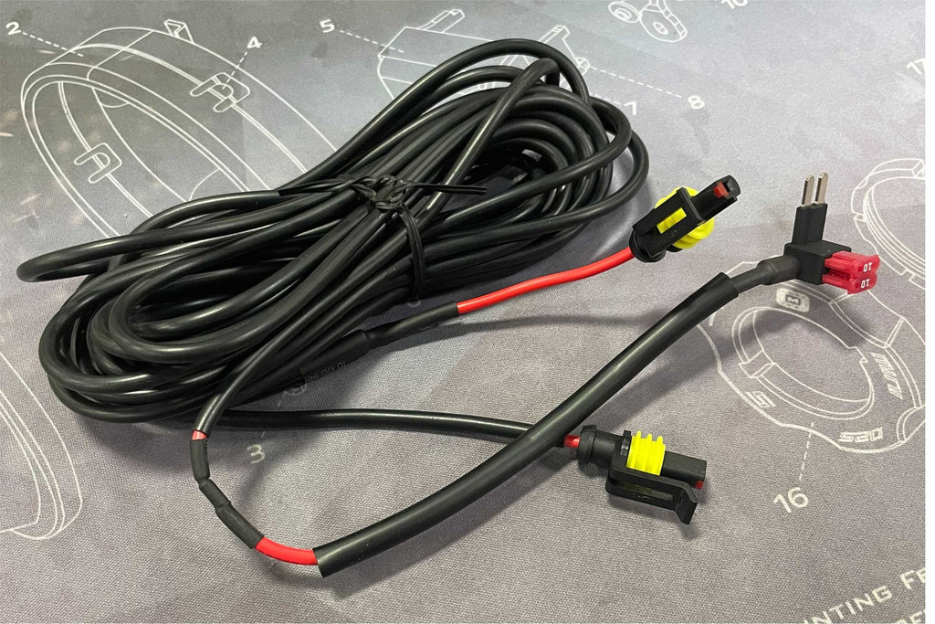 Morimoto Micro Fuse Tap Harness - Ford Raptor / Amber DRL Lead - Fuse Tap