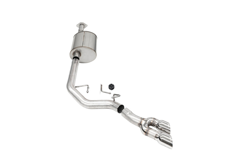 Corsa 15-20 Ford F-150 3.5L (145in WB) 3.0in Lightning Exit Catback w/ 3.5in Twin Polished Pro Tips