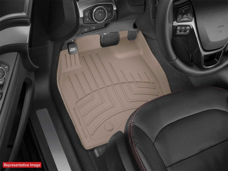 WeatherTech 24-26 Polaris Ranger Crew XD 1500 1st Row FloorLiner HP - Black