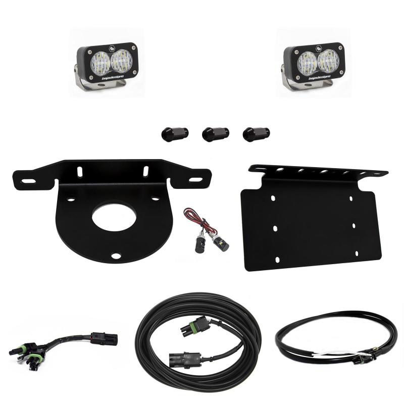(Copy) Baja Designs 2021+ Ford Bronco Dual S2 Sport W/C Reverse Kit w/Lic Plate w/Upfitter