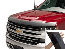 Load image into Gallery viewer, WeatherTech 19-26 Chevrolet Silverado 1500 (w/o Raised Hood) Hood Skin Protector - Black