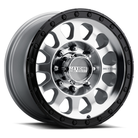 Method MR315 18x9 +18mm Offset 8x170 130.81mm CB Machined Wheel - Gloss Black Lip