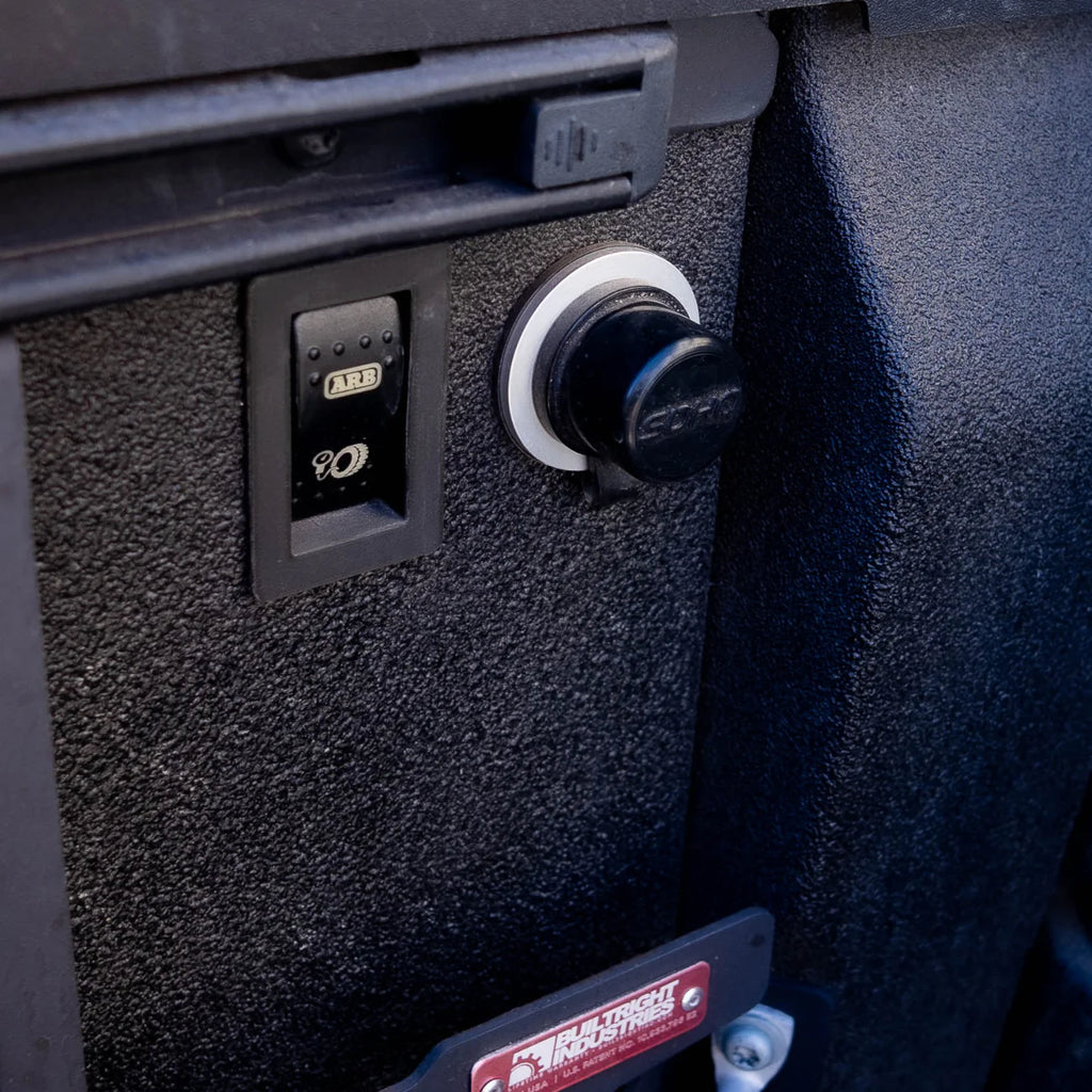 SDHQ BUILT 7.5' BILLET BULKHEAD AIR CHUCK MOUNTING KIT