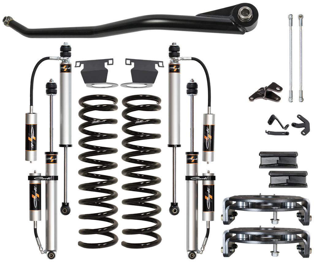 Carli Suspension 2014-18 & 2019-2026 Ram 2500 Backcountry 2.5" Leveling System, Diesel, Base Kit For Air Ride Only