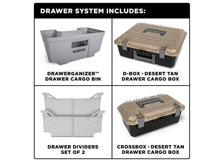 Decked 09-C RAM 1500/2500/3500 BLACK BED STORAGE 6.4FT INCLUDES DECKED OUT PACKAGE