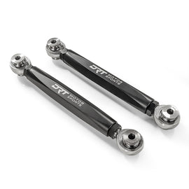 DRT RZR Polaris Pro XP Billet Aluminum Hex Bar Adjustable Sway Bar Link Kit, Rear (M10)