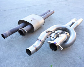 SPD PERFORMANCE Trombone 2017-2020 Ford Raptor 3.5L EcoBoost Equal Length Resonator Delete, RDFR20EL