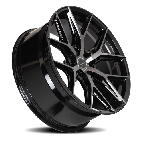 Vossen HF6-4 18x9 - 6x139.7 - ET0 - Super Deep - 106.1 CB - Tinted Gloss Black