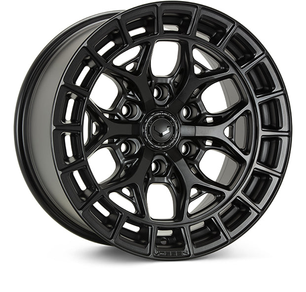 Vossen HFX-1 20x10 / 6x135 BP / ET-18 / 87.1 CB / Super Deep - Satin Black Wheel