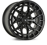 Vossen HFX-1 20x10 / 6x139.7 BP / ET-18 / 106.1 CB / Super Deep - Satin Black Wheel