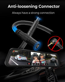 ACUMEN M4 Mirror Dash Cam Quad Channel