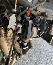 Load image into Gallery viewer, FOUTZ MOTORSPORTS 2021-2024 RAM TRX FRONT BUMP STOP &amp; LIMIT STRAP KIT - STOCK LOWER ARM - CARBON PIN TOP SHOCKS