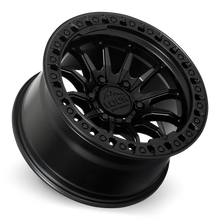 Load image into Gallery viewer, Lock Off-Road Trail Wheel 20X9 ET+1 Offset / 6X139.7 BP / 106.1 CB / Matte Black With Matte Black Ring