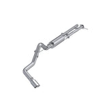 MBRP 2024+ Ford Ranger 2.7L 2.5 into 3in Single Side Exit Cat Back - T304