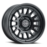 ICON Anza 17x8.5 6x5.5 25mm Offset 5.75in BS 95.1mm Hub Bore Satin Black Wheel