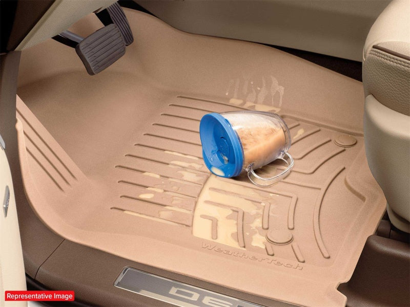 WeatherTech 24-25 Polaris Ranger Crew XD 1500 2nd Row FloorLiner HP - Black