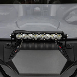 Baja Designs 2025 Polaris RZR Pro-R/S/XP S8 10in Light Bar Hood Mount Kit - Clear
