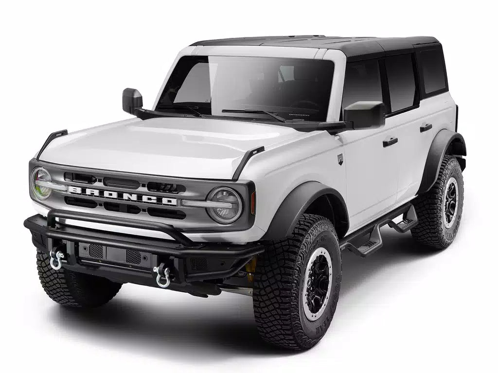 Westin 20-25 Jeep Gladiator Outlaw Nerf Step Bars - Textured Black / Rocker Panel Mount