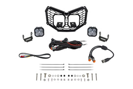 2017-2025 Can-Am Maverick X3 - Stage Series LED Grille Kit