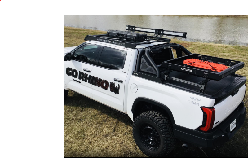 Go Rhino 22-23 Toyota Tundra Sport Bar 2.0 w/ Power Actuated Retractable Light Mount