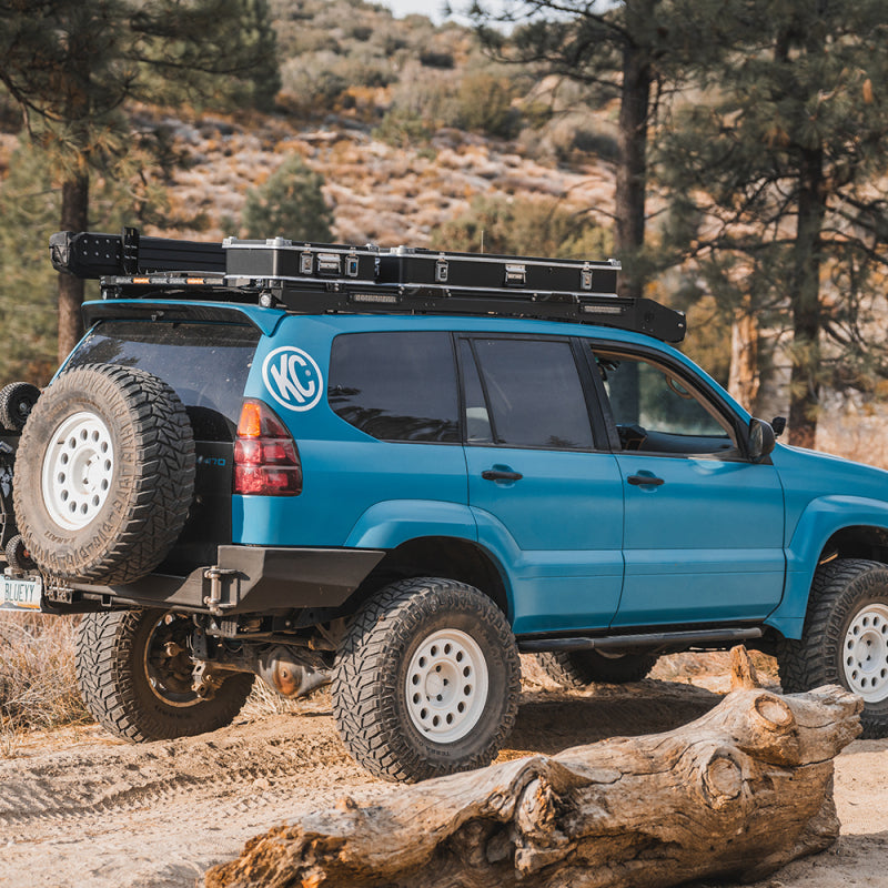 KC HiLiTES Platform One Profile 10in. SideCast Flush Mount Lights (Does Not Include Rack)