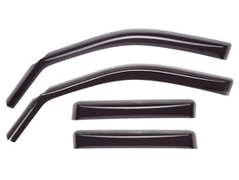 WeatherTech 02-08 Dodge Ram 1500 QuadCab Front & Rear Side Window Deflectors - Matte Black