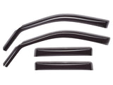 WeatherTech 04-08 Ford F150 Super Cab Front & Rear Side Window Deflectors - Dark Smoke