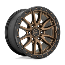 Load image into Gallery viewer, FUEL OFF ROAD REBEL 20X10 6X5.5 106.1 ZDB -18 / MATTE BRONZE WITH BLACK BEAD RING