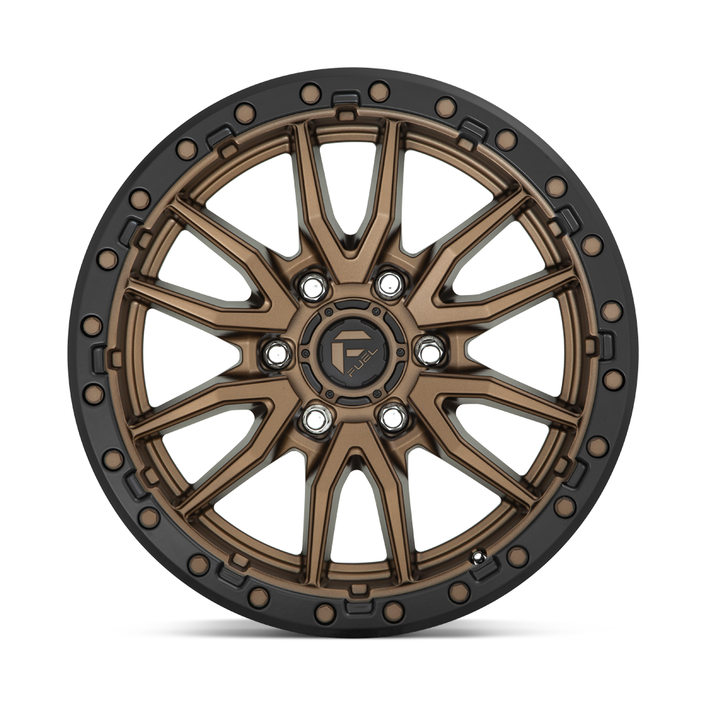 FUEL OFF ROAD REBEL 20X10 6X5.5 106.1 ZDB -18 / MATTE BRONZE WITH BLACK BEAD RING