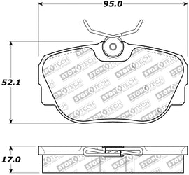 StopTech Street Touring Brake Pads