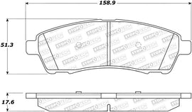 StopTech Street Brake Pads
