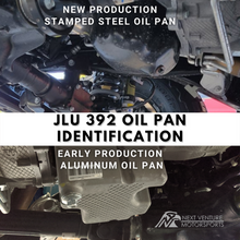 Load image into Gallery viewer, NEXT VENTURE MOTORSPORTS JLU ALUMINUM BELLY SKIDS - 392 HEMI CAST BARE