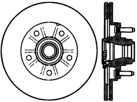 StopTech Sport Cryo Drilled & Slotted Rotor Left
