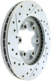 StopTech Select Sport 07-08 Chevy Colorado Slotted and Drilled Left Front Rotor