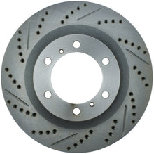 Load image into Gallery viewer, StopTech Select Sport 10-19 Toyota 4Runner Slotted &amp; Drilled Right Front Rotor