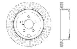 StopTech Slotted & Drilled Sport Brake Rotor
