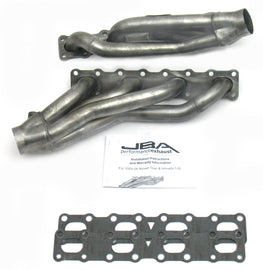 JBA 04-15 Nissan 5.6L VK56DE Oval Port 1-5/8in Primary Raw 409SS Cat4Ward Header